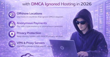 Stay Anonymous with DMCA Ignored Hosting